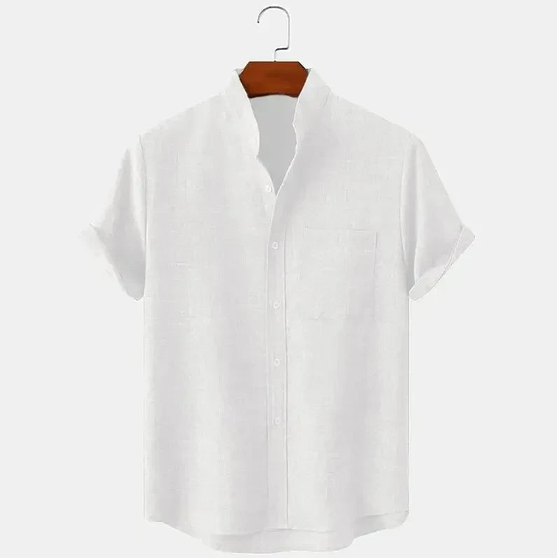 Cotton Linen Beach Shirt