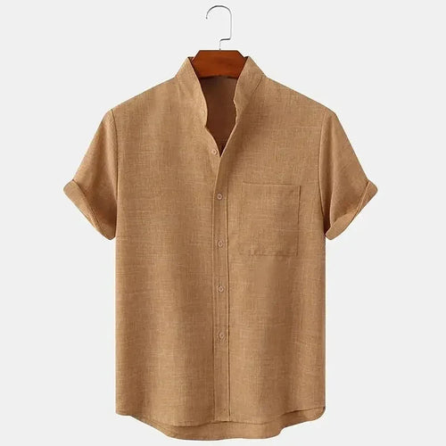 Cotton Linen Beach Shirt