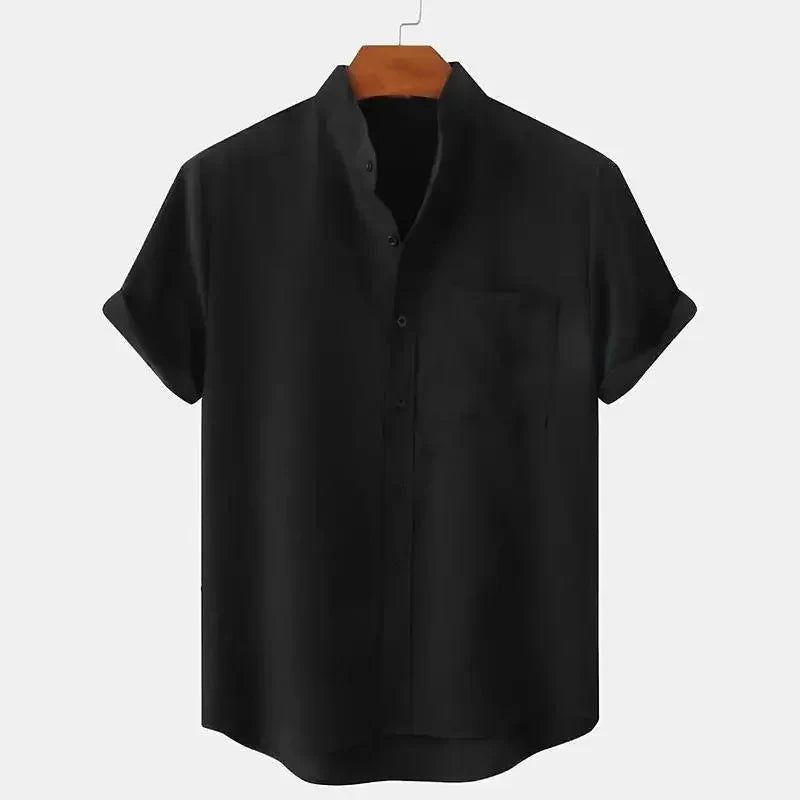 Cotton Linen Beach Shirt