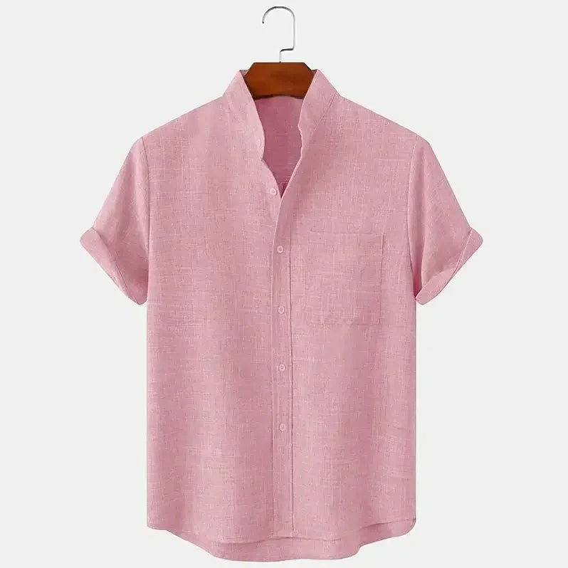 Cotton Linen Beach Shirt