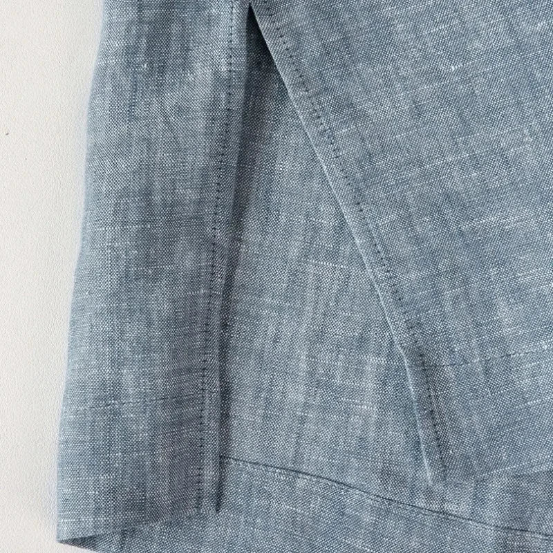 Linen Lace-Up Tank Top