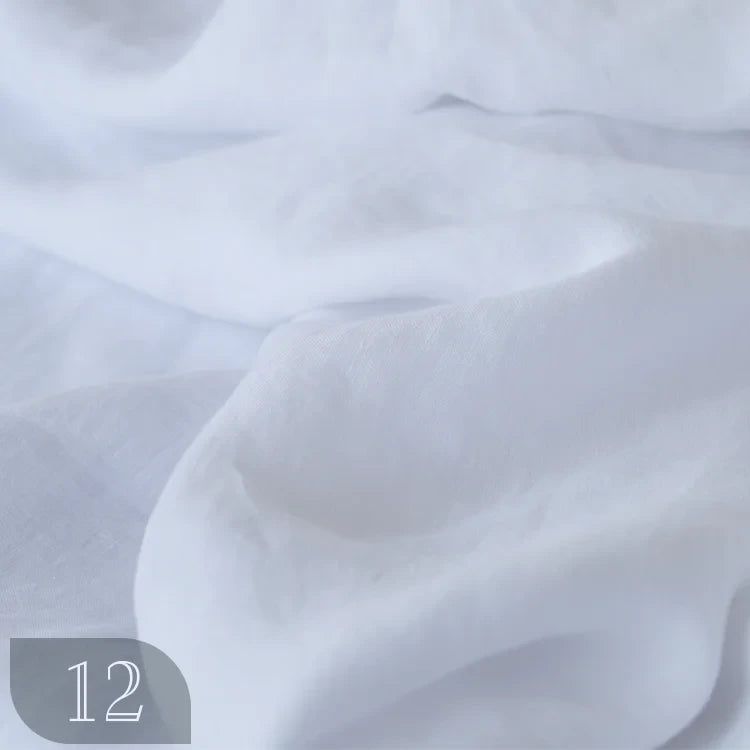 Breathable Pure Linen Summer Dress Fabric