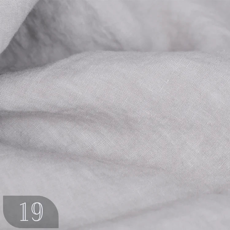 Breathable Pure Linen Summer Dress Fabric