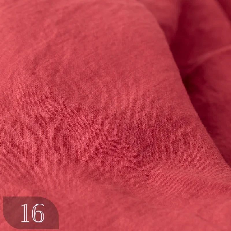 Breathable Pure Linen Summer Dress Fabric
