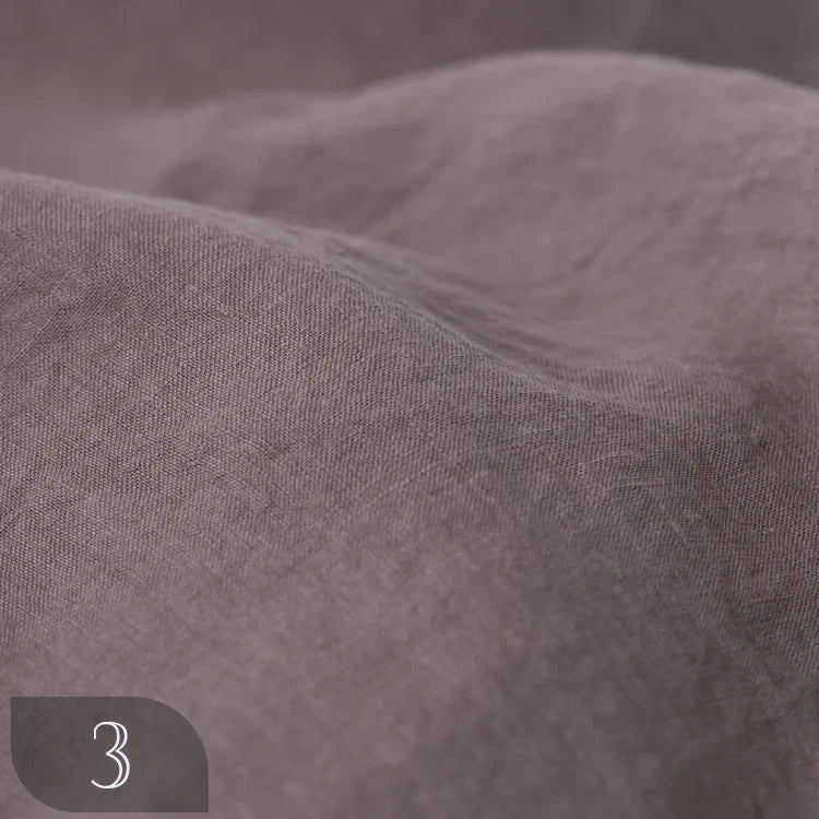Breathable Pure Linen Summer Dress Fabric